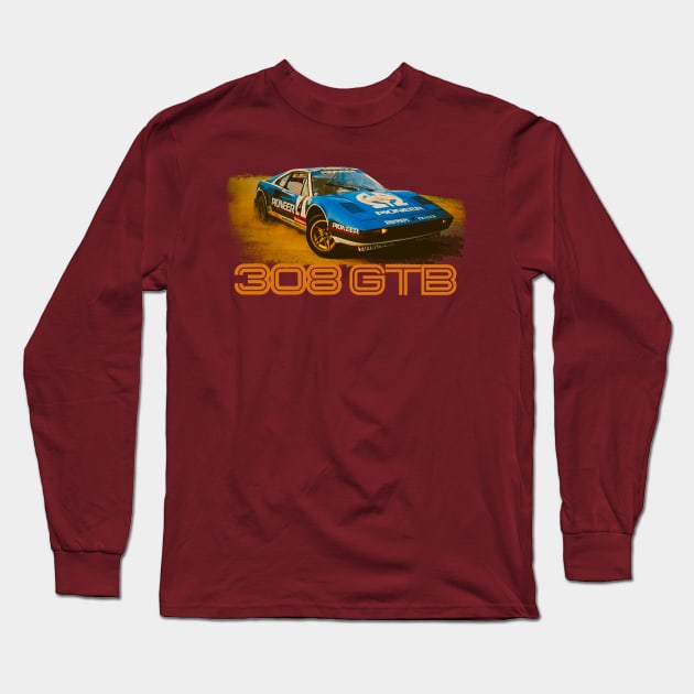 308gtb Long Sleeve T-Shirt by retroracing